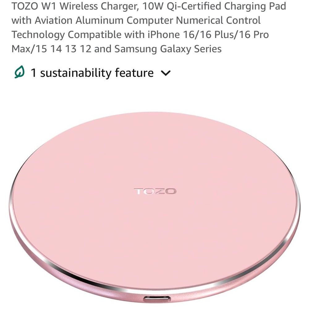 TOZO wireless charger